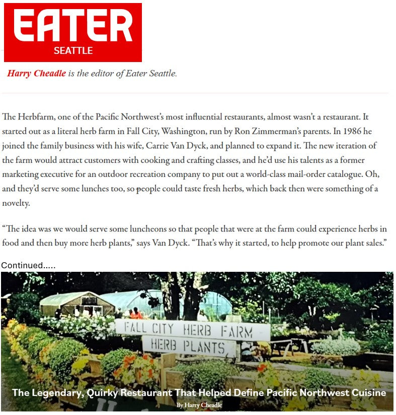 Seattle Eater by Harry Cheadle July 30 2024
