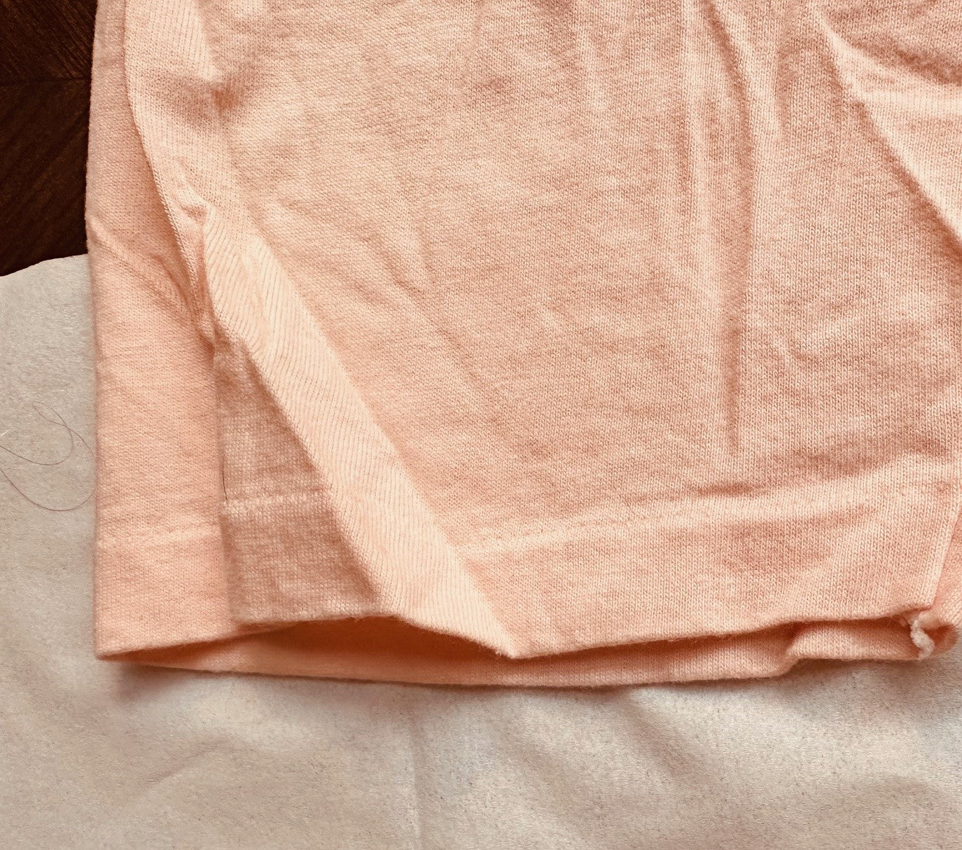 Microbrewery Festival Crew Peach Shirt L