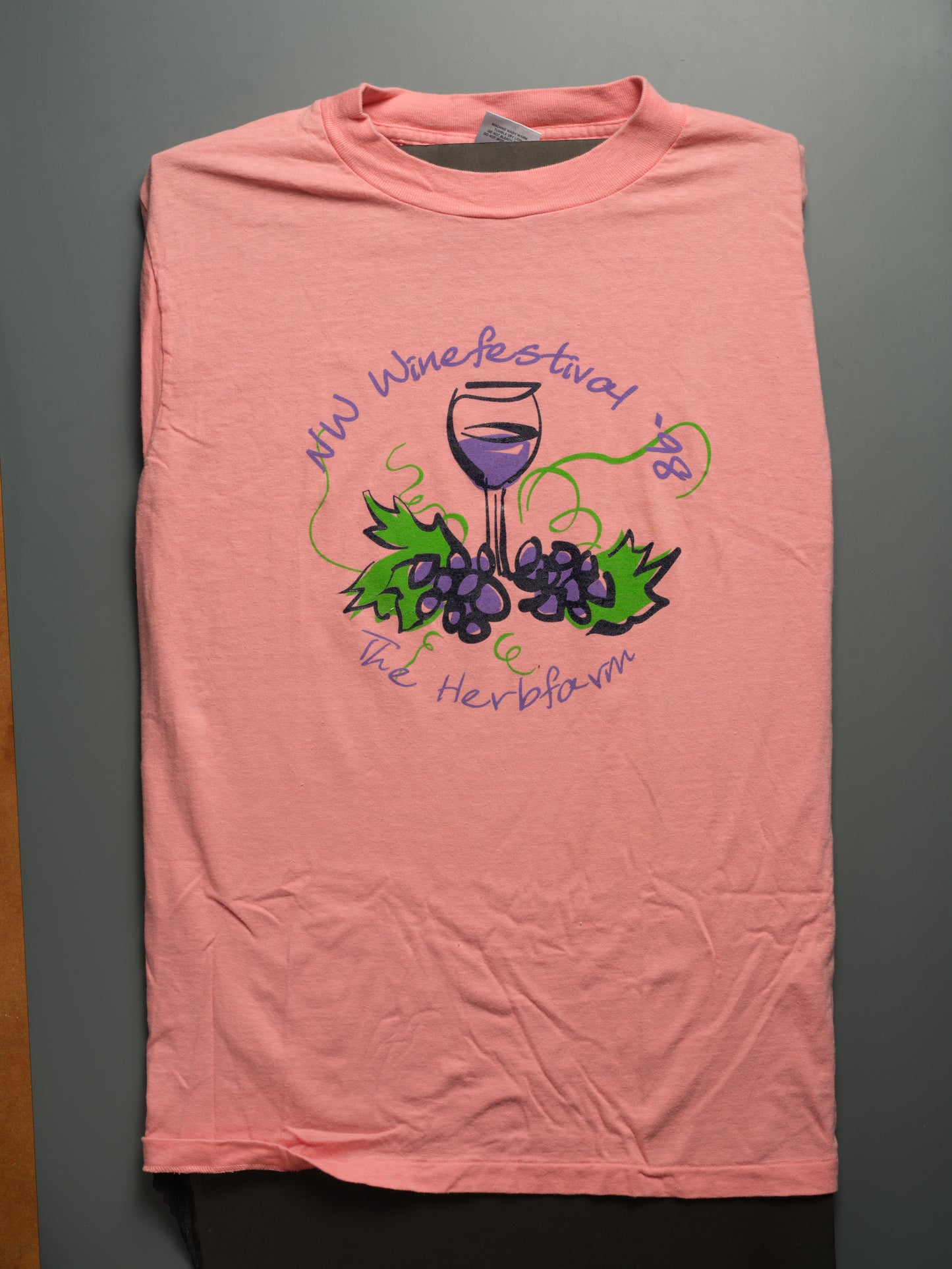 1998 Wine Festival Grape Gang Peachy Pink